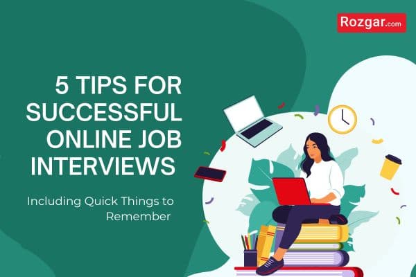  Tips for Successful Online Job Interviews