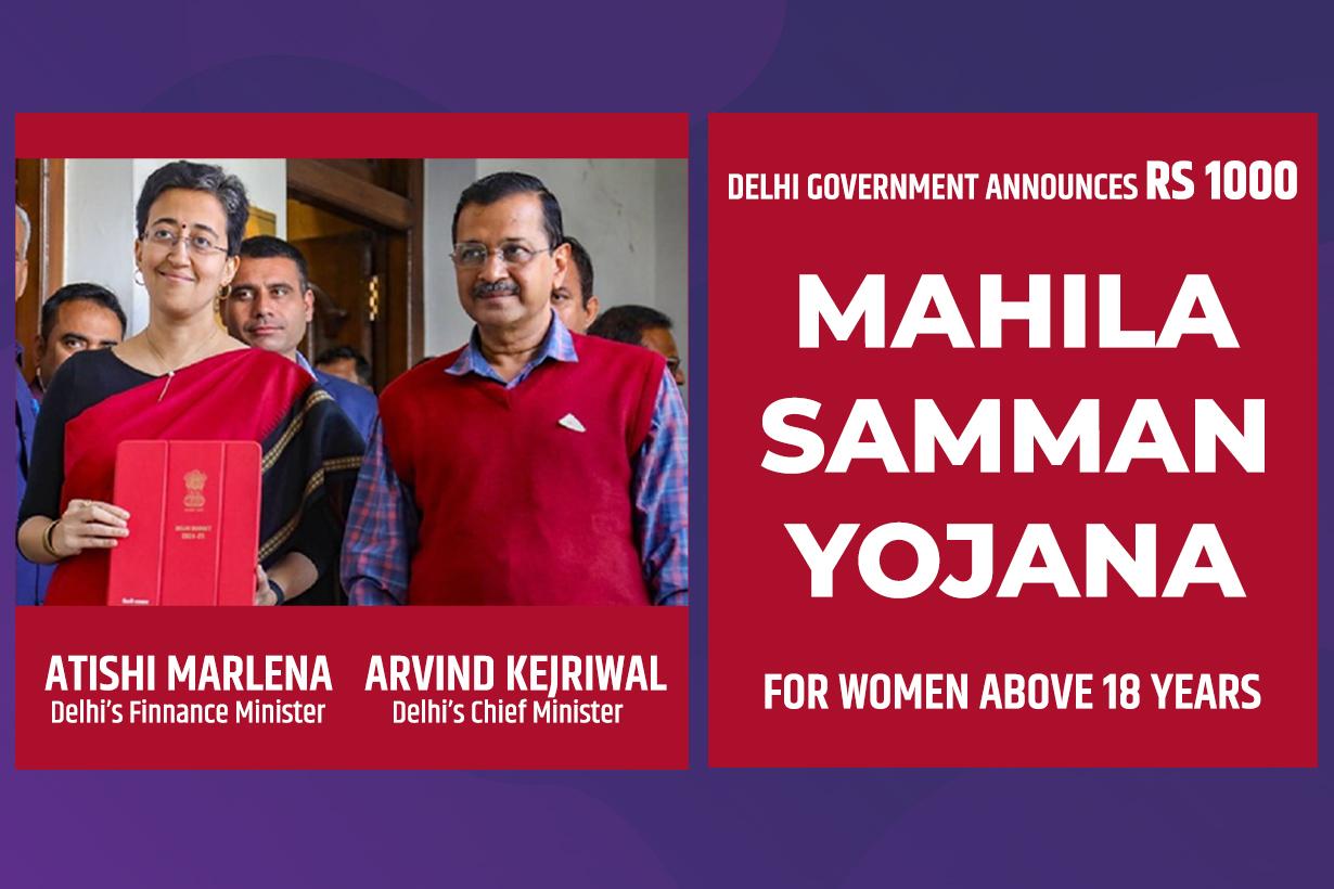 Delhi Government Offers Rs. 1000 For Women