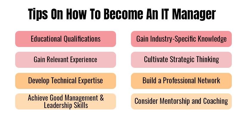 Tips On How To Become An IT Manager