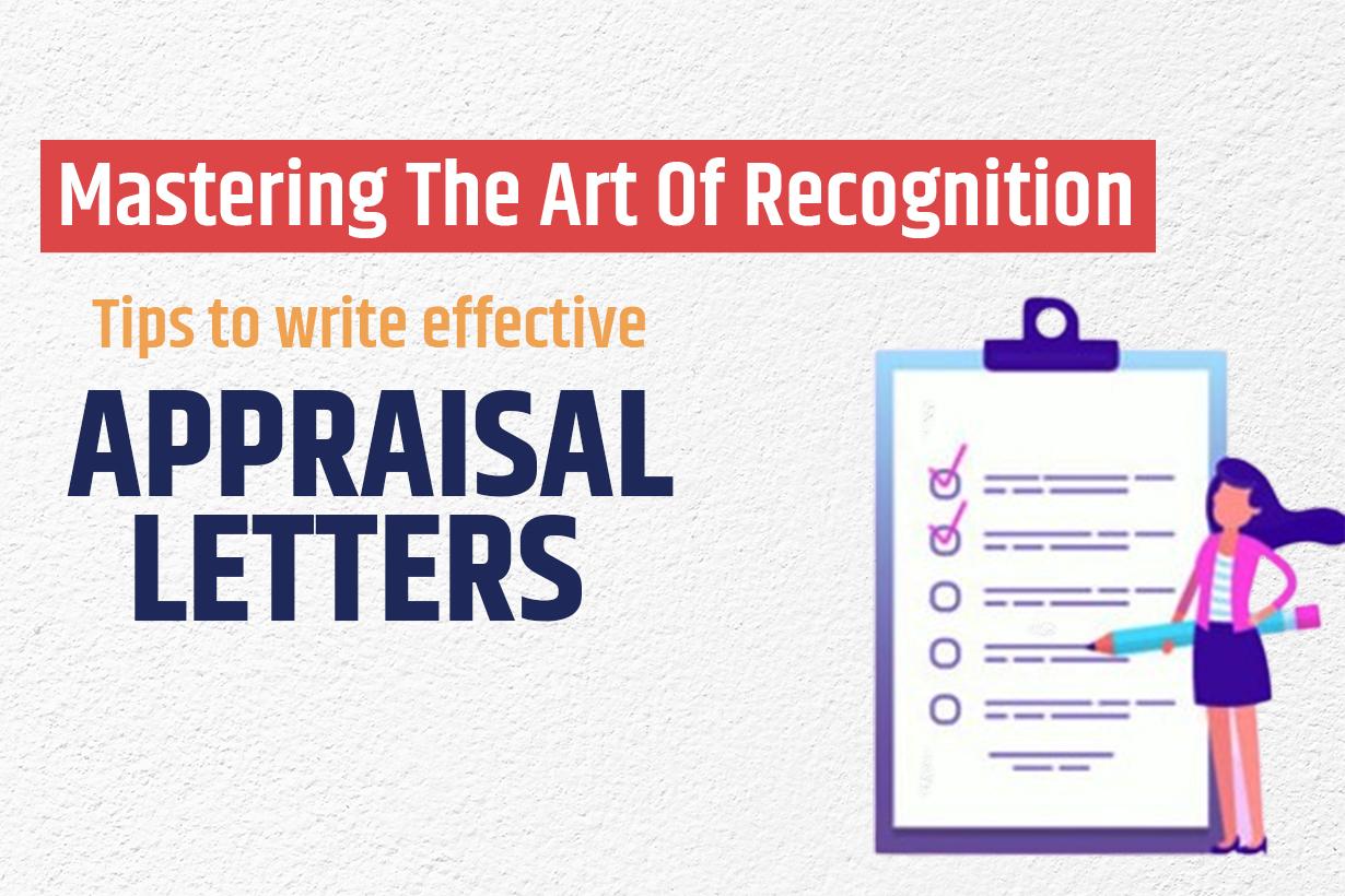 write an appraisal letter