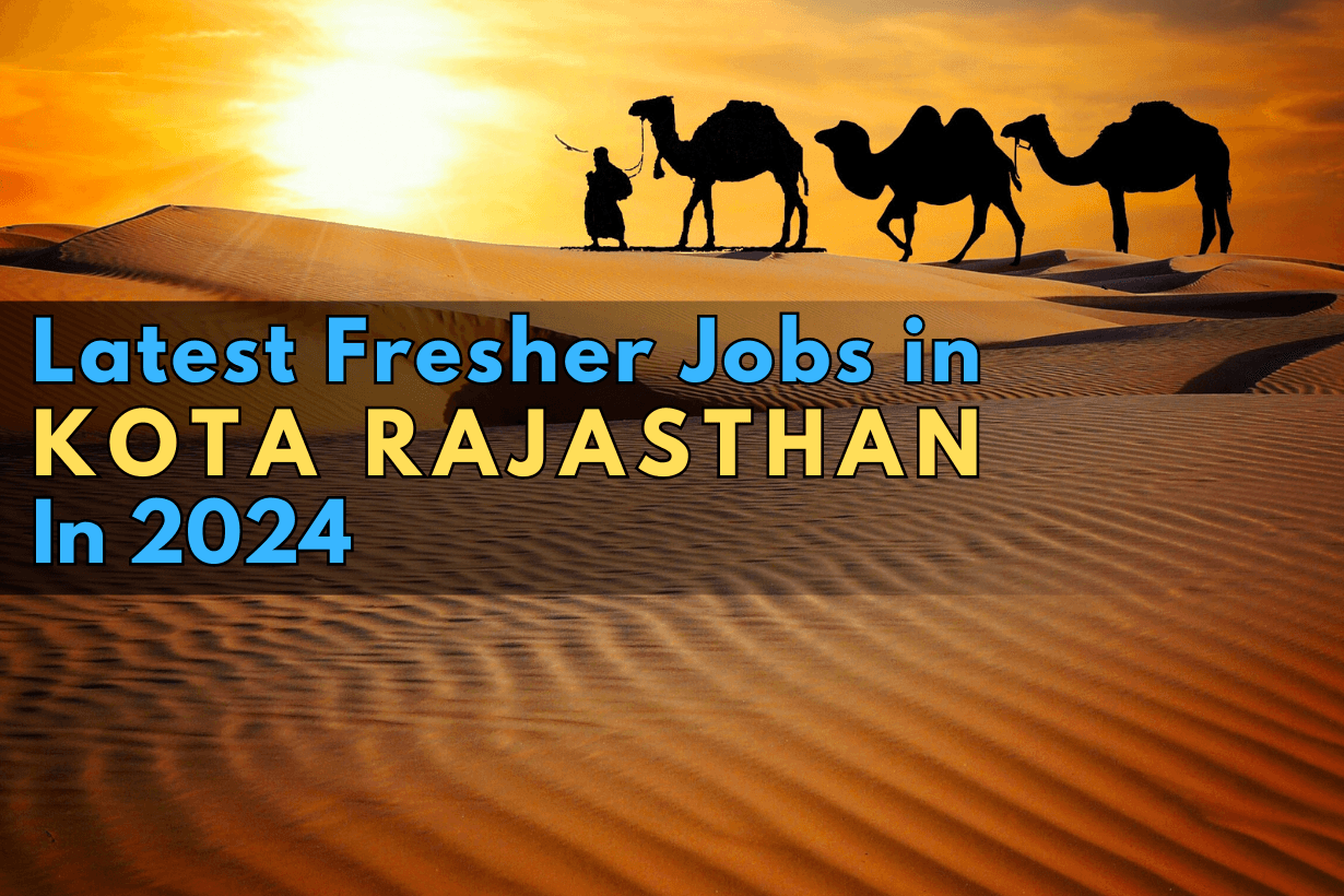 Latest Fresher Jobs in Kota Rajasthan in 2024 