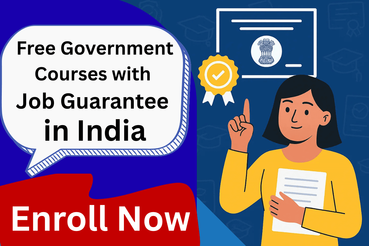 Free Government Courses with Job Guarantee in India