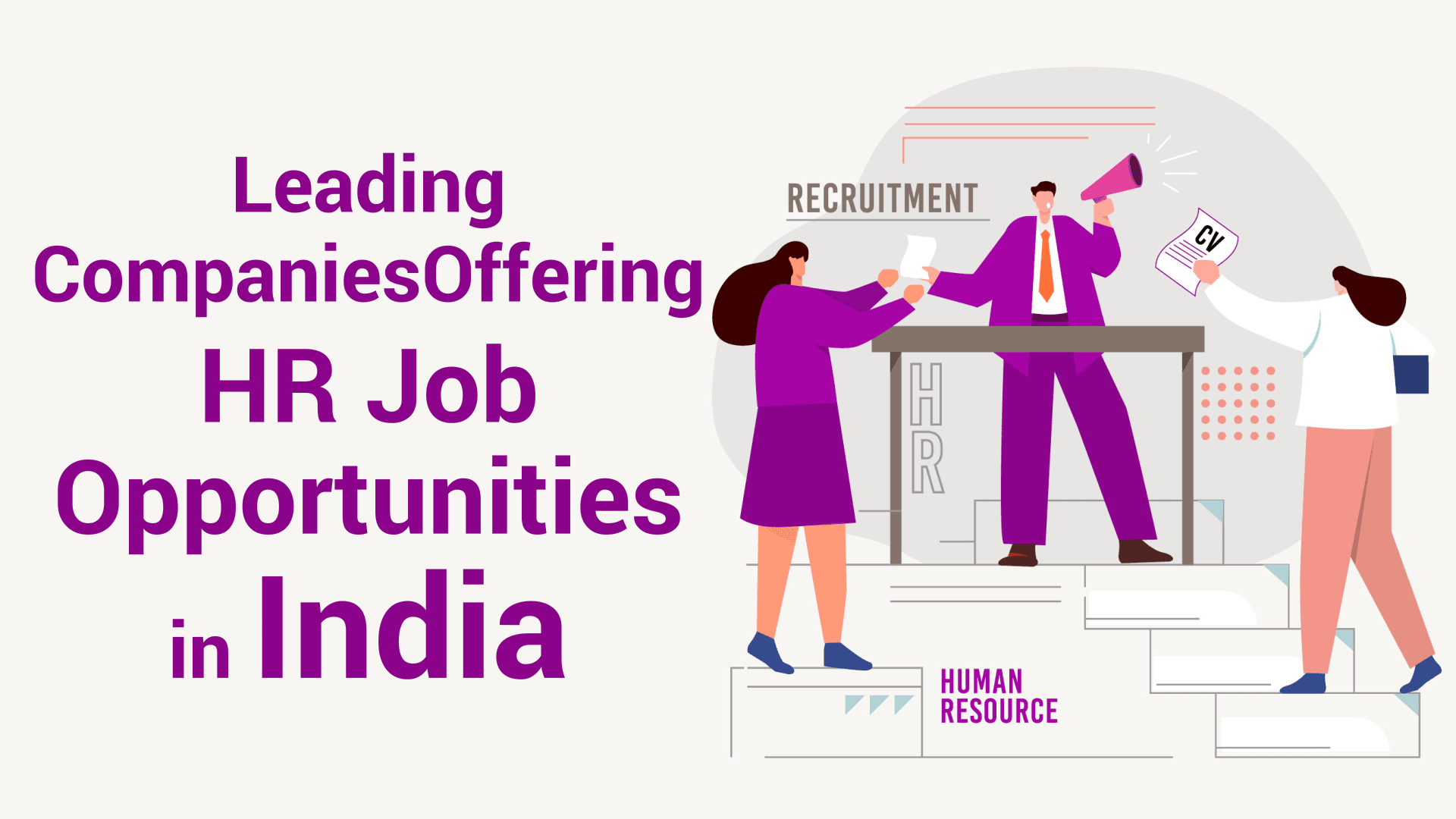 Leading Companies Offering HR Job Opportunities 