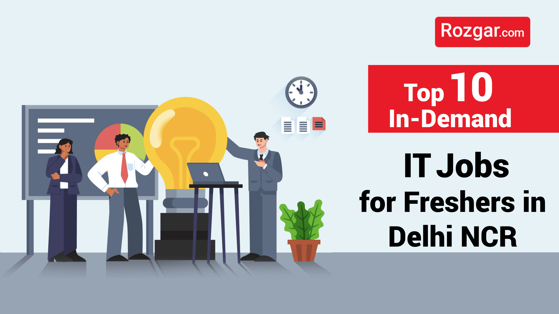 Top 10 In-Demand IT Jobs for Freshers in Delhi NCR