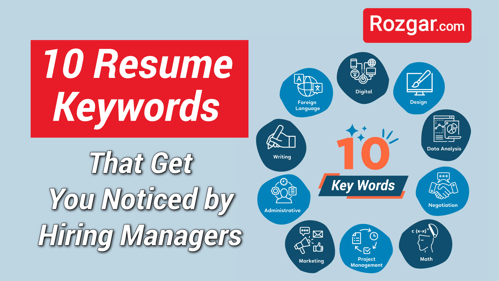 10 Resume Keywords That Get You Noticed by Hiring Managers