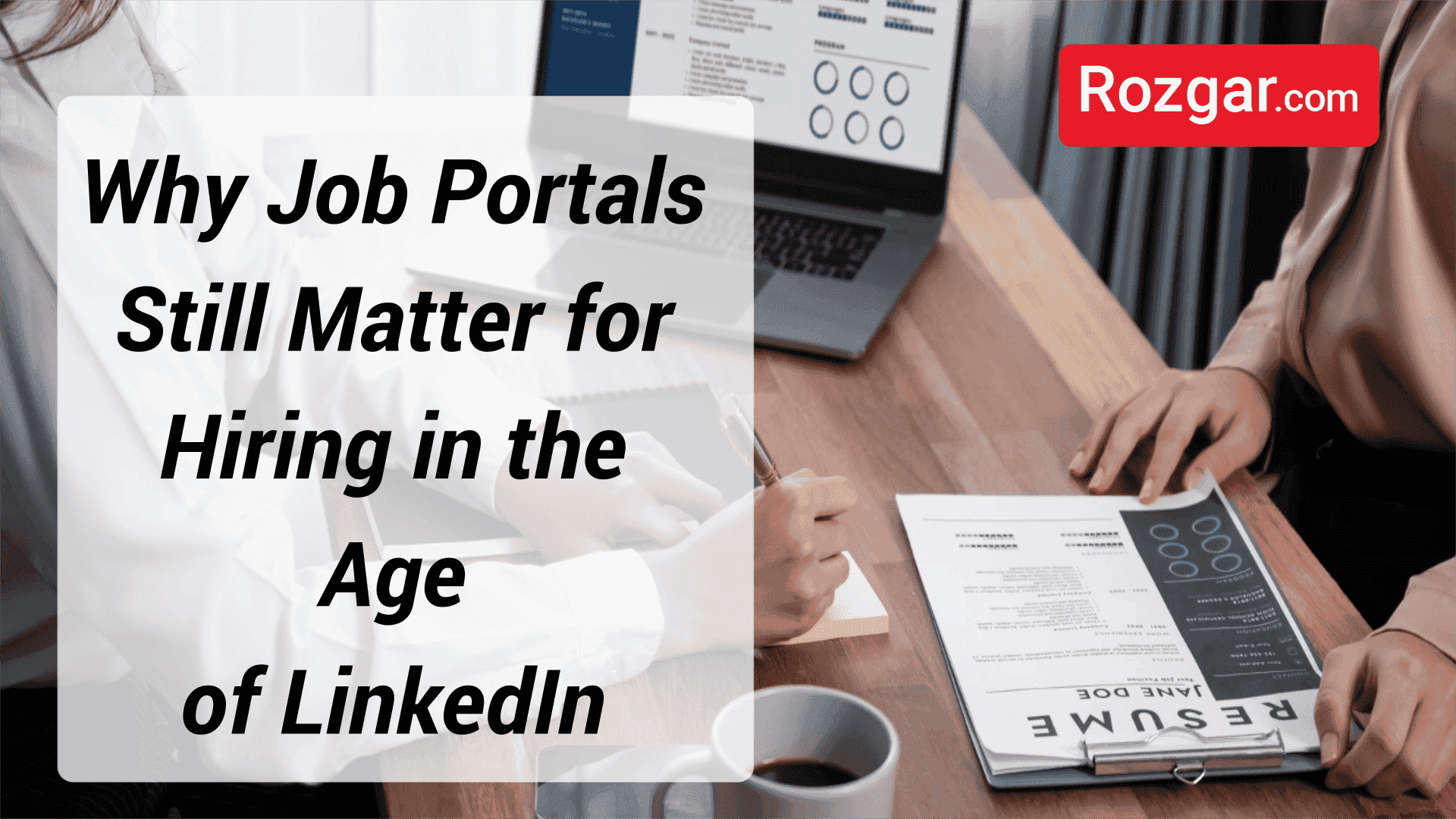 Why Job Portals Like Rozgar.com Still Lead Hiring in 2026