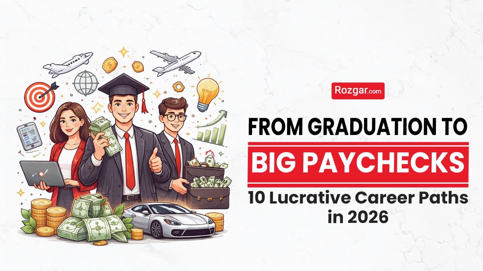Top 10 High-Paying Career Options in India (2026) for Fresh Graduates
